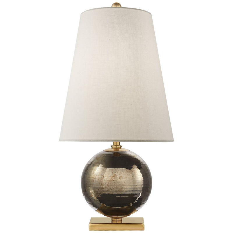 Corbin Mini Accent Table Lamp in Black Pearl