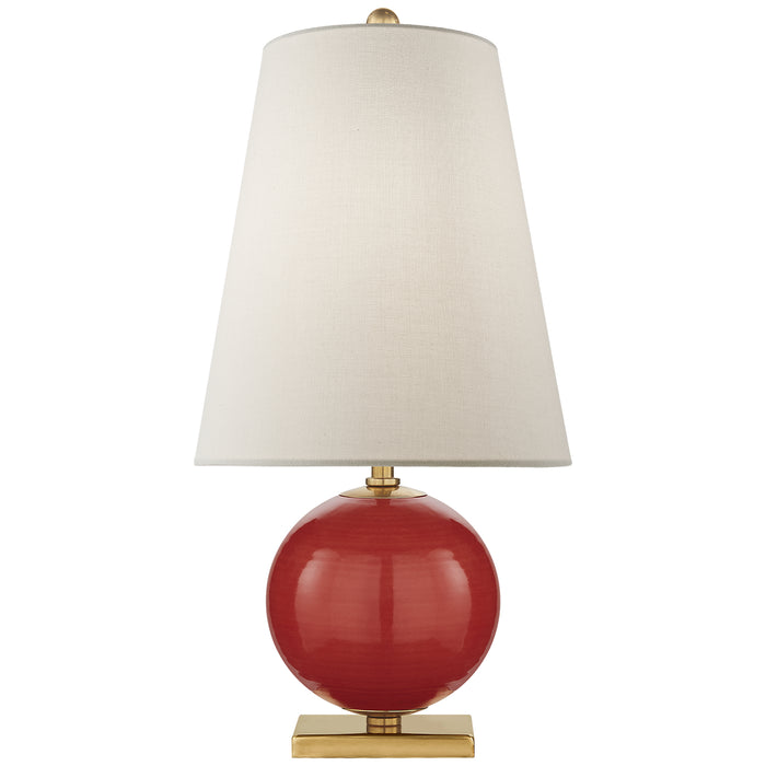 Corbin One Light Accent Lamp in Maraschino