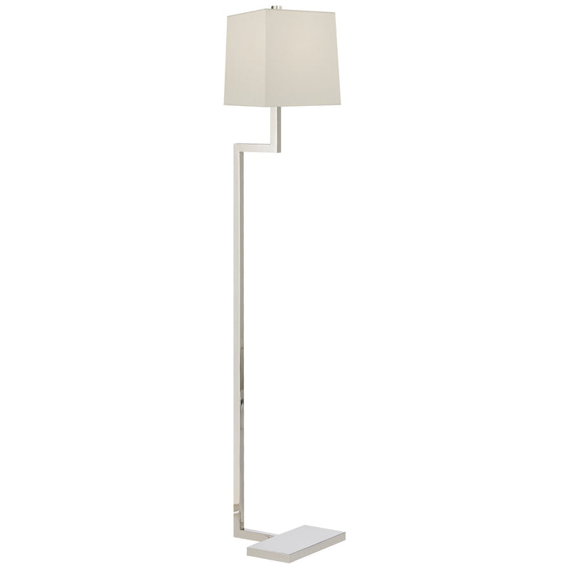 Alander Floor Lamp in Polished Nickel