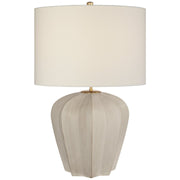 Pierrepont Medium Table Lamp in Stone White