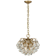 Bellvale Six Light Chandelier in Hand-Rubbed Antique Brass