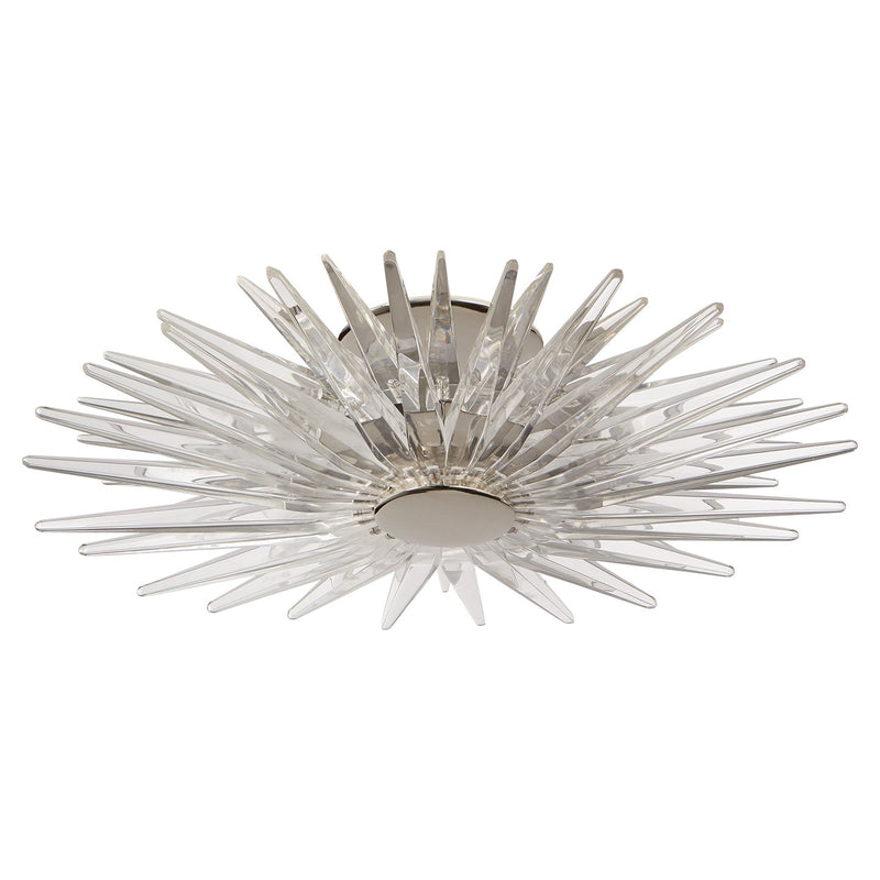 Quincy Small Flush Mount in Polished Nickel