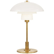 Whitman Desk Lamp in Hand-Rubbed Antique Brass
