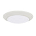 Simon LED Flush Mount in White - Lamps Expo