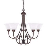 Hometown 5-Light Chandelier - Lamps Expo