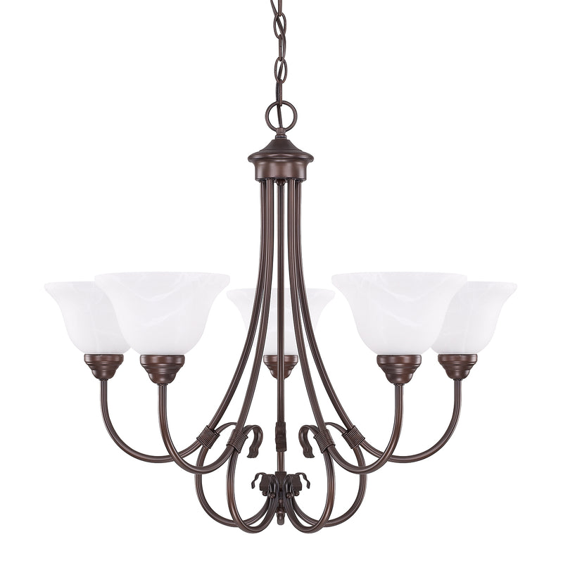 Hometown 5-Light Chandelier - Lamps Expo