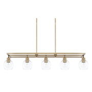 Mid-Century 5-Light Island Chandelier - Lamps Expo