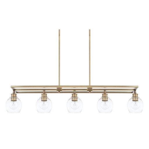 Mid-Century 5-Light Island Chandelier - Lamps Expo