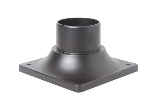 Pole Adapter Cast Post Head Adapter in Oiled Bronze Outdoor