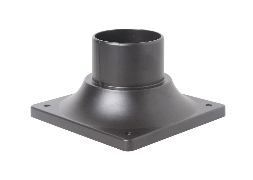 Pole Adapter Cast Post Head Adapter in Oiled Bronze Outdoor