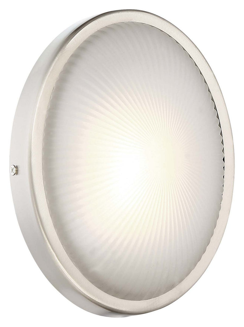 Radiun LED Outdoor Wall Sconce in Brushed Aluminum