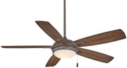 Lun-Aire 54" LED Ceiling Fan in Oil Rubbed Bronze / Dark Pine