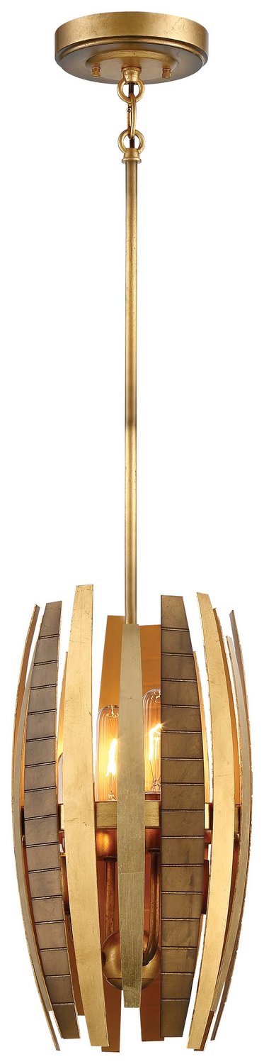 Manitou 4-Light Mini Pendant in Ardor Gold