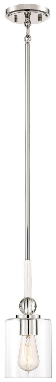 Studio 5 Small Mini Pendant in Polished Nickel