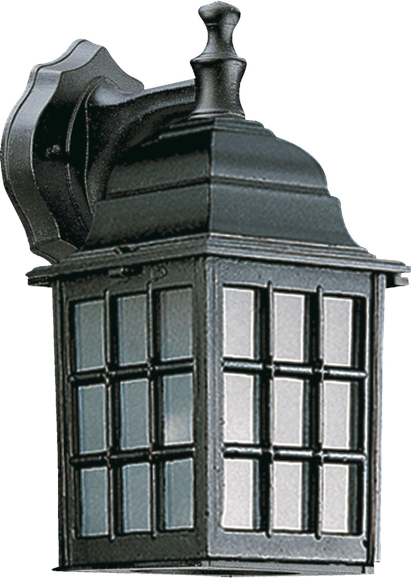 Thomasville 12" 1 Light Outdoor Wall Light in Black