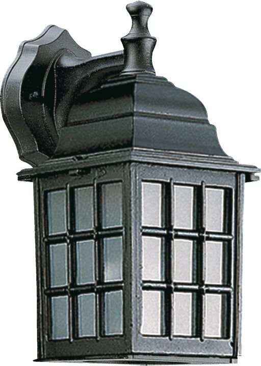 Thomasville 12" 1 Light Outdoor Wall Light in Black