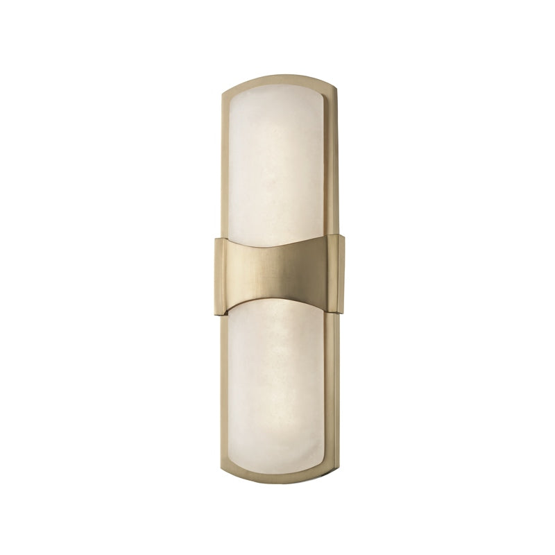 Valencia LED Wall Sconce in Aged Brass
