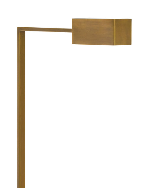 Ruxley Floor Lamp in Polished Antique Brass