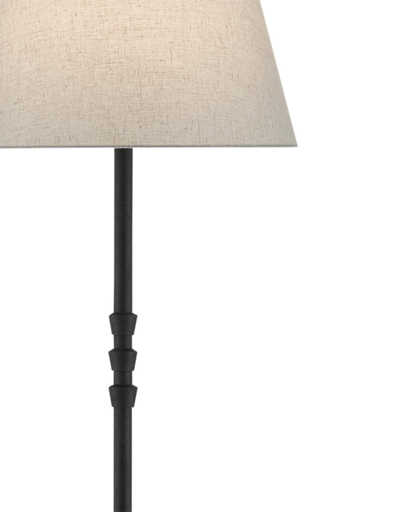 Lohn Floor Lamp in Molé Black