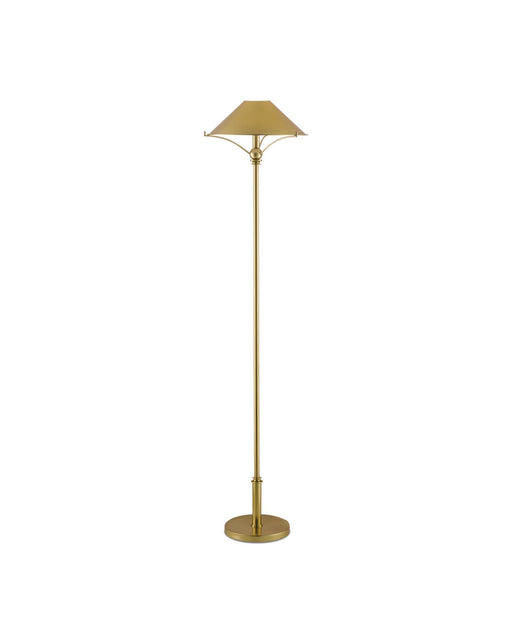 Maarla Floor Lamp in Polished Brass