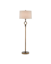 Germaine Floor Lamp in Antique Brass