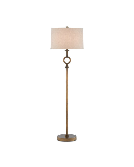 Germaine Floor Lamp in Antique Brass