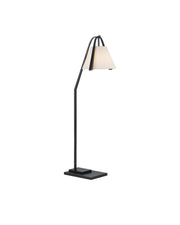 Frey Floor Lamp in Satin Black