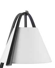 Frey Floor Lamp in Satin Black