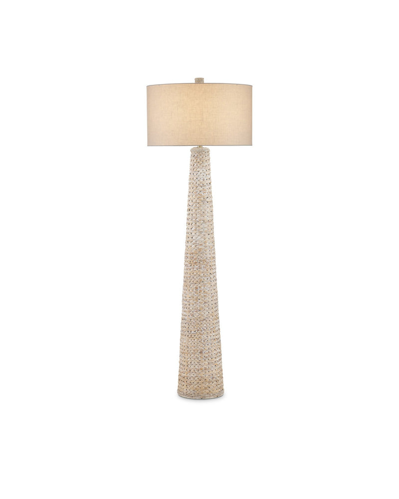 Birdsong Floor Lamp in Whitewash