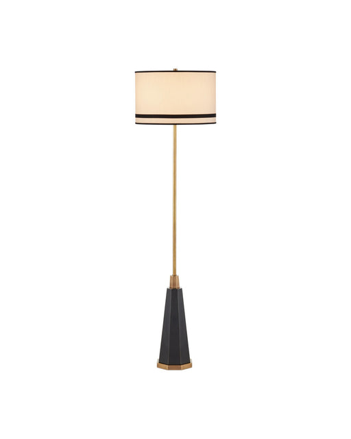 Gieves Floor Lamp in Black / Bronze / Antique Brass