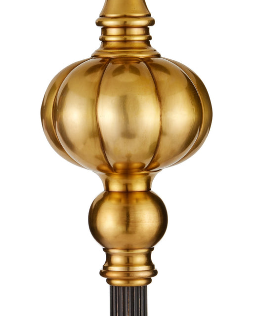 Haines Floor Lamp in Bronze / Vintage Brass