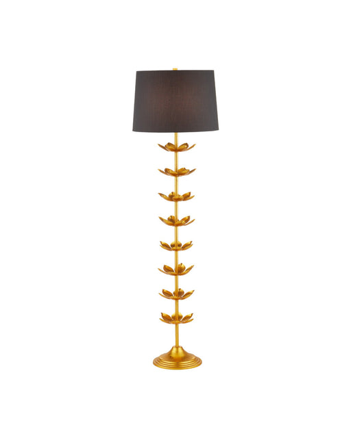 Awakening Floor Lamp in Gold Leaf