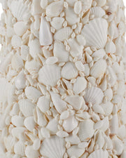 Turbinella Floor Lamp in Sugar White / Natural
