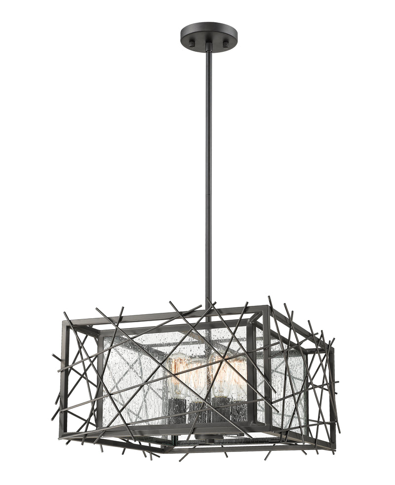 Stanwood 4 Light 18" Pendant in Bronze
