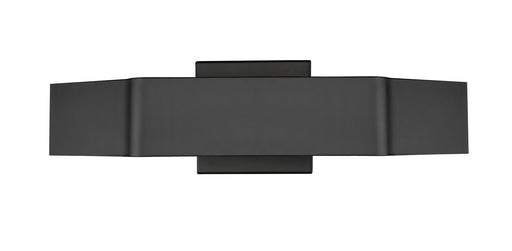 Arcano 1 Light 16.75" Wall Sconce in Matte Black