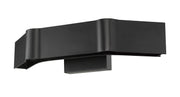 Arcano 1 Light 16.75" Wall Sconce in Matte Black
