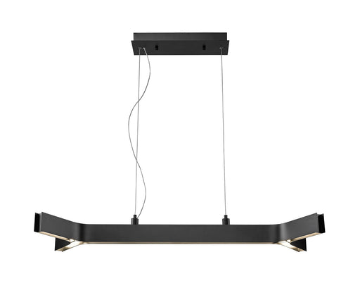 Arcano 1 Light 44" Linear Pendant in Matte Black
