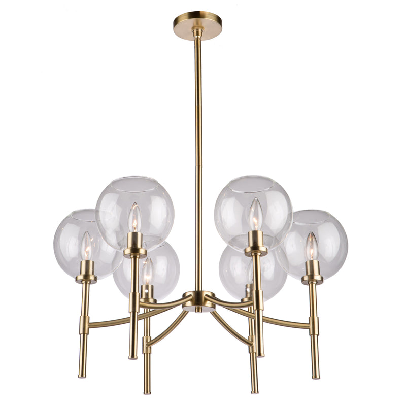 Hamilton 6-Light Chandelier - Lamps Expo