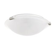 Oasis 2-Light Flush Mount in Brushed Nickel