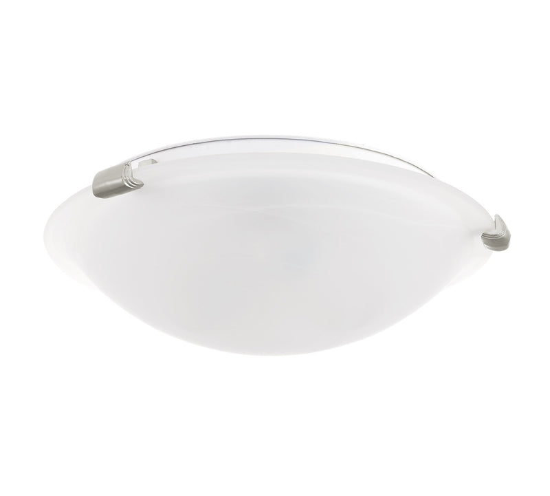 Oasis 2-Light Flush Mount in Brushed Nickel
