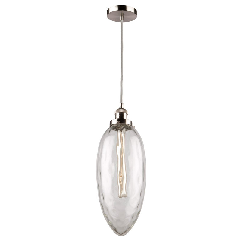 Lux Mini Pendant in Brushed Nickel