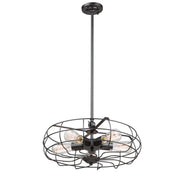 Windswept Chandelier in Black - Lamps Expo