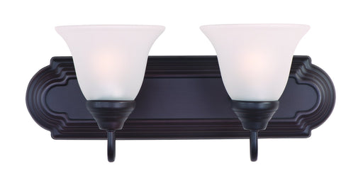 Essentials 2 Light Bath Vanity Light in Oil Rubbed Bronze