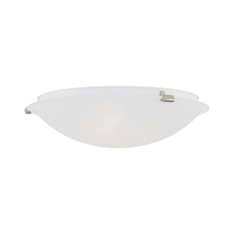 Oasis 4-Light Flush Mount in Brushed Nickel