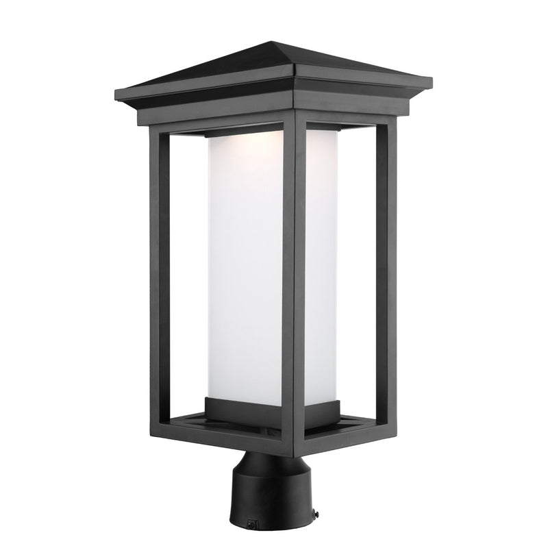 Overbrook LED Outdoor Post Light in Black