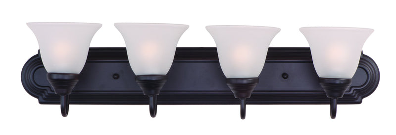 Essentials 4 Light Bath Vanity Light in Oil Rubbed Bronze