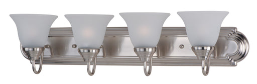 Essentials 4 Light Bath Vanity Light in Satin Nickel