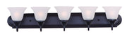 Essentials 5 Light Bath Vanity Light in Oil Rubbed Bronze