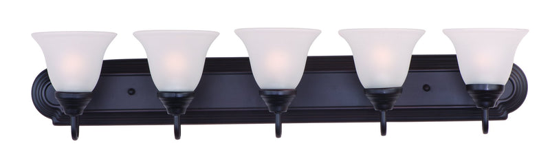 Essentials 5 Light Bath Vanity Light in Oil Rubbed Bronze