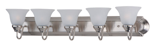 Essentials 5 Light Bath Vanity Light in Satin Nickel